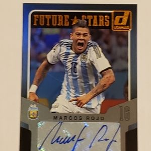 Marcus Rojo - (Argentina) 2015 Panini Donruss Future Stars - Autographed